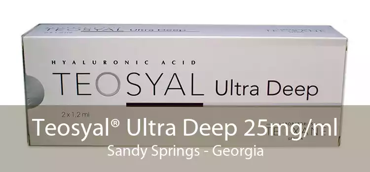 Teosyal® Ultra Deep 25mg/ml Sandy Springs - Georgia