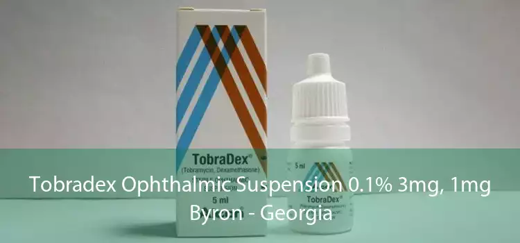 Tobradex Ophthalmic Suspension 0.1% 3mg, 1mg Byron - Georgia