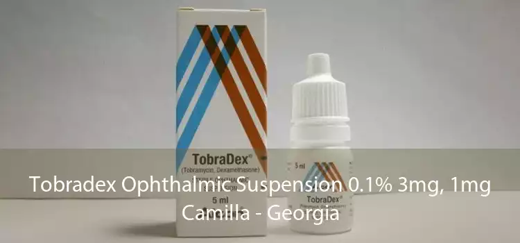 Tobradex Ophthalmic Suspension 0.1% 3mg, 1mg Camilla - Georgia