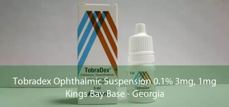 Tobradex Ophthalmic Suspension 0.1% 3mg, 1mg Kings Bay Base - Georgia
