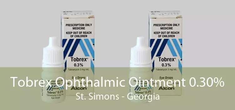 Tobrex Ophthalmic Ointment 0.30% St. Simons - Georgia