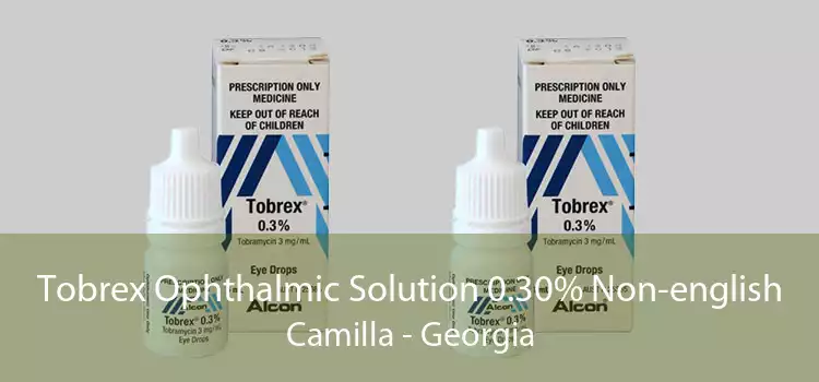 Tobrex Ophthalmic Solution 0.30% Non-english Camilla - Georgia