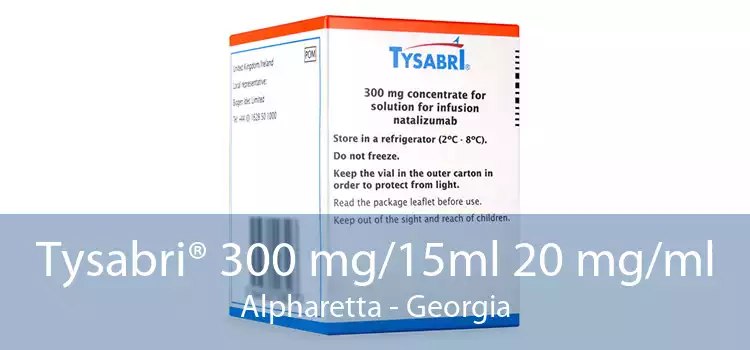 Tysabri® 300 mg/15ml 20 mg/ml Alpharetta - Georgia