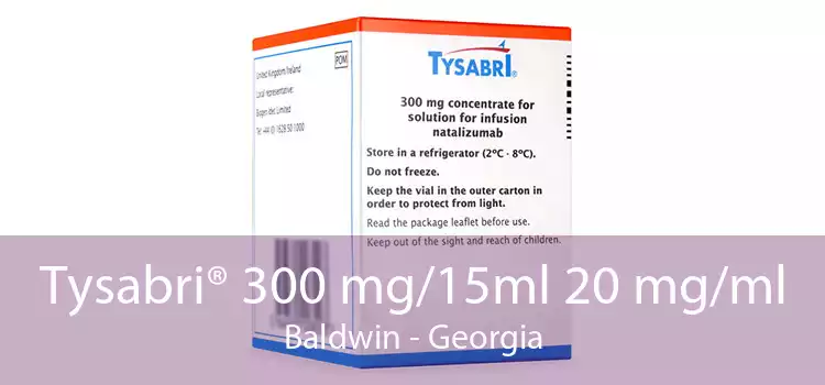 Tysabri® 300 mg/15ml 20 mg/ml Baldwin - Georgia