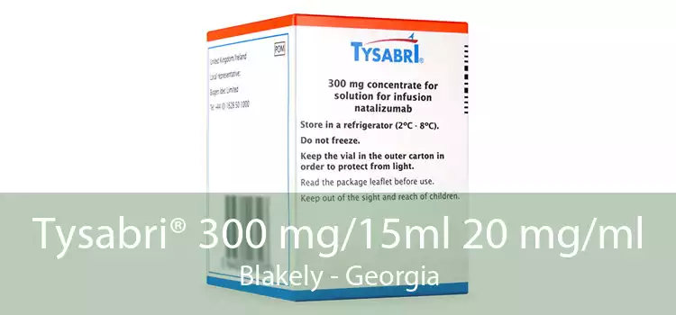 Tysabri® 300 mg/15ml 20 mg/ml Blakely - Georgia
