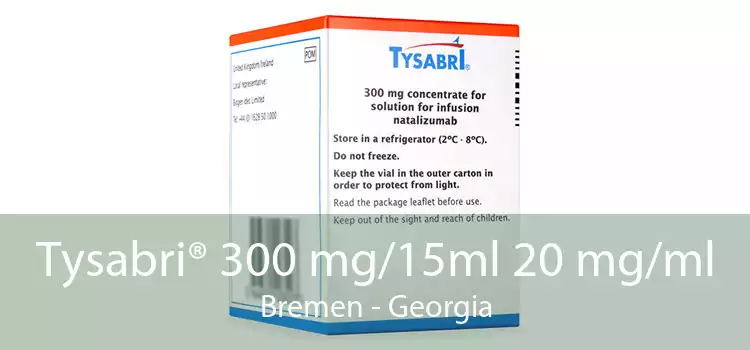 Tysabri® 300 mg/15ml 20 mg/ml Bremen - Georgia