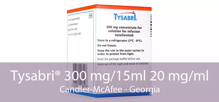 Tysabri® 300 mg/15ml 20 mg/ml Candler-McAfee - Georgia