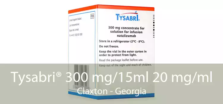 Tysabri® 300 mg/15ml 20 mg/ml Claxton - Georgia