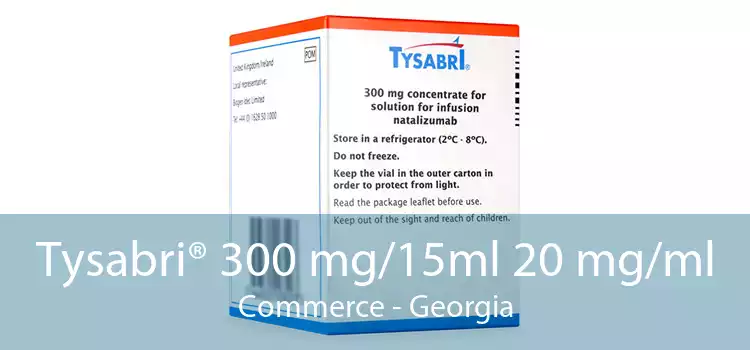 Tysabri® 300 mg/15ml 20 mg/ml Commerce - Georgia