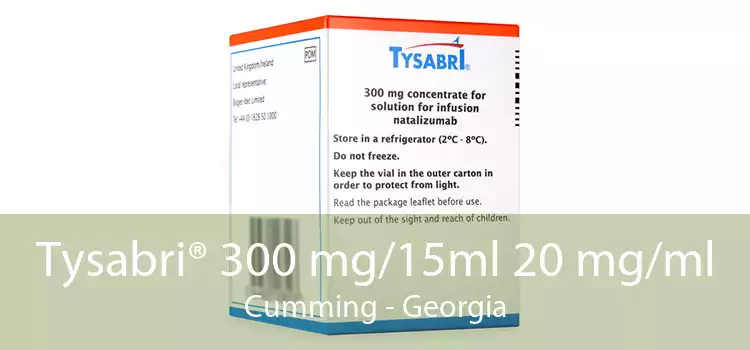Tysabri® 300 mg/15ml 20 mg/ml Cumming - Georgia