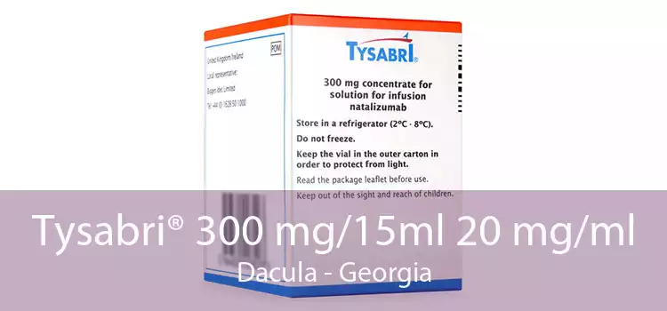 Tysabri® 300 mg/15ml 20 mg/ml Dacula - Georgia