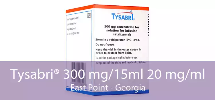 Tysabri® 300 mg/15ml 20 mg/ml East Point - Georgia