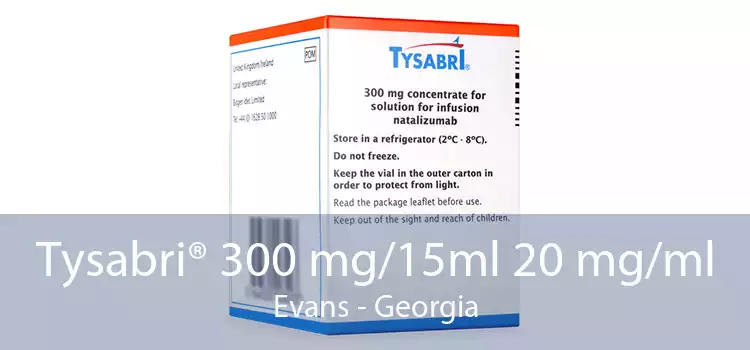 Tysabri® 300 mg/15ml 20 mg/ml Evans - Georgia