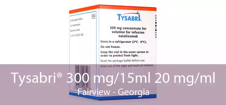 Tysabri® 300 mg/15ml 20 mg/ml Fairview - Georgia