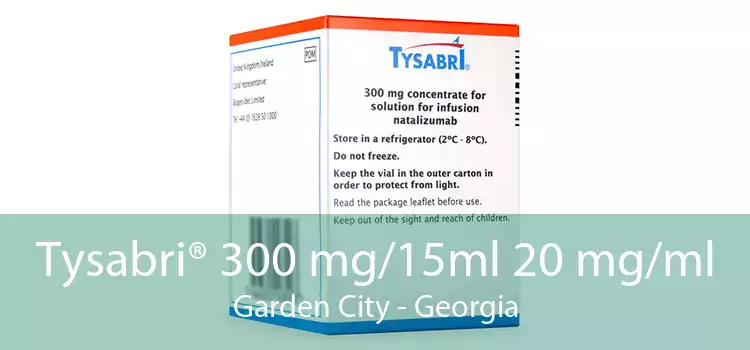 Tysabri® 300 mg/15ml 20 mg/ml Garden City - Georgia