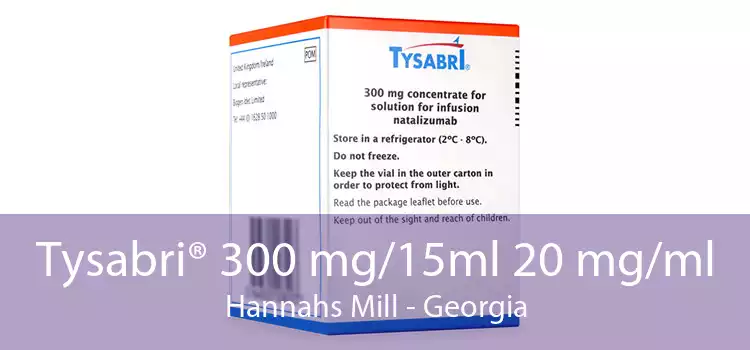 Tysabri® 300 mg/15ml 20 mg/ml Hannahs Mill - Georgia