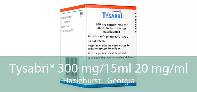 Tysabri® 300 mg/15ml 20 mg/ml Hazlehurst - Georgia