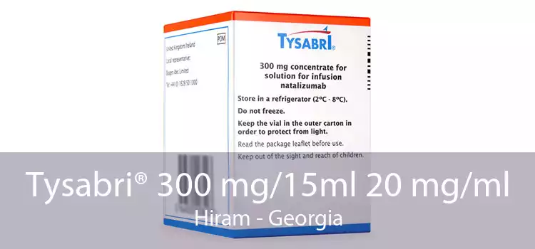 Tysabri® 300 mg/15ml 20 mg/ml Hiram - Georgia
