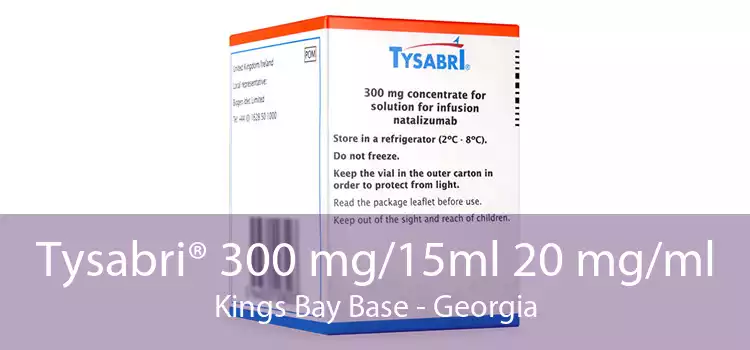Tysabri® 300 mg/15ml 20 mg/ml Kings Bay Base - Georgia