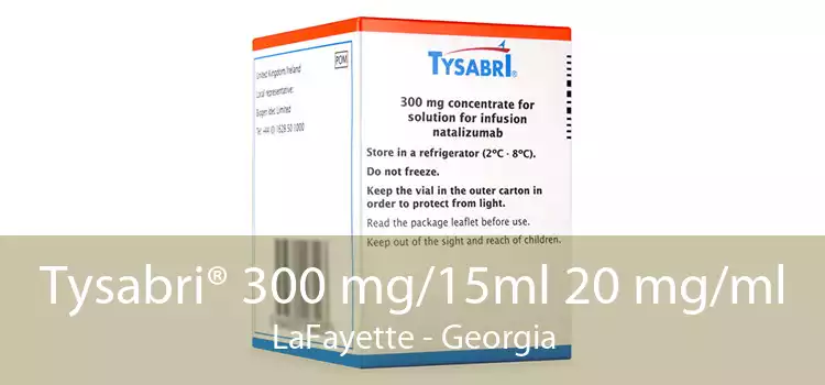 Tysabri® 300 mg/15ml 20 mg/ml LaFayette - Georgia