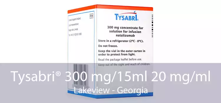 Tysabri® 300 mg/15ml 20 mg/ml Lakeview - Georgia