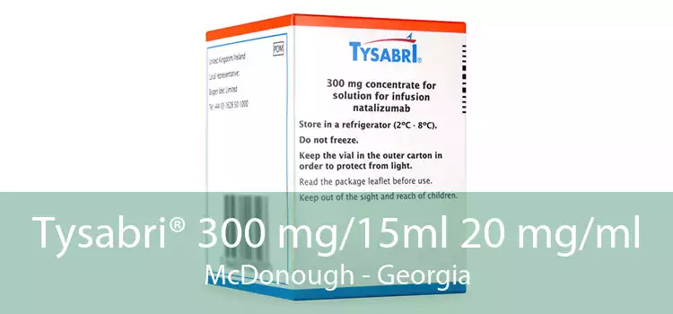 Tysabri® 300 mg/15ml 20 mg/ml McDonough - Georgia