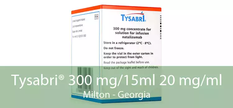 Tysabri® 300 mg/15ml 20 mg/ml Milton - Georgia