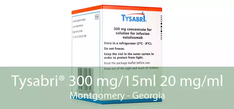 Tysabri® 300 mg/15ml 20 mg/ml Montgomery - Georgia
