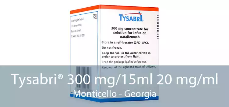 Tysabri® 300 mg/15ml 20 mg/ml Monticello - Georgia
