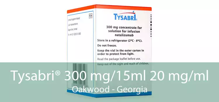 Tysabri® 300 mg/15ml 20 mg/ml Oakwood - Georgia