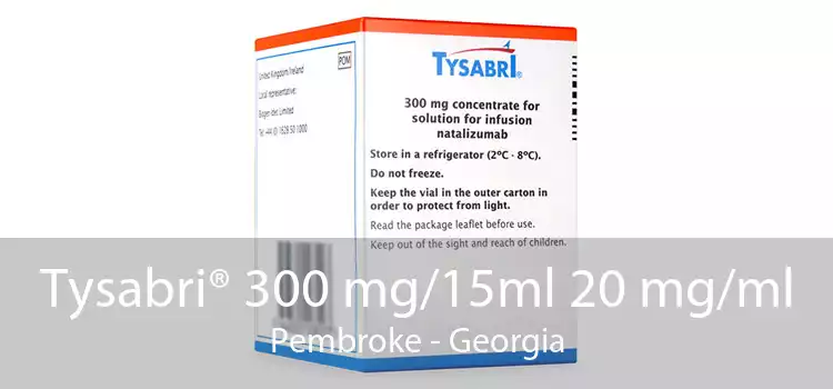 Tysabri® 300 mg/15ml 20 mg/ml Pembroke - Georgia