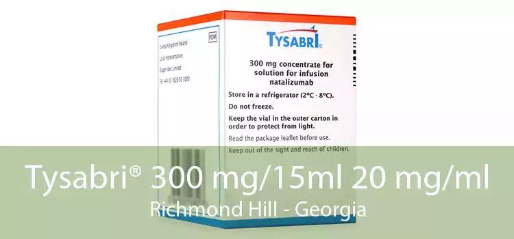 Tysabri® 300 mg/15ml 20 mg/ml Richmond Hill - Georgia