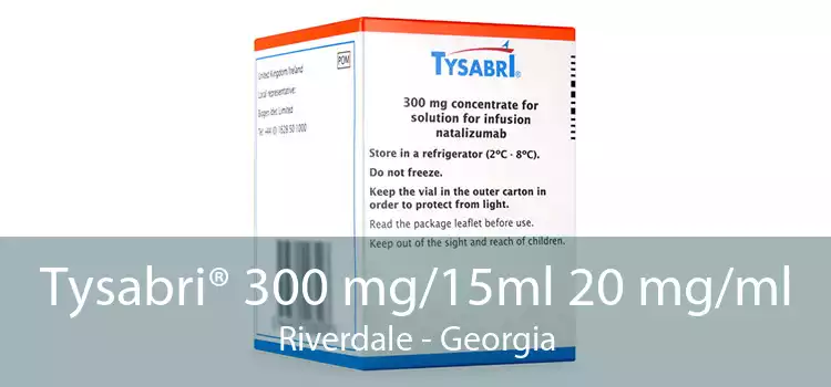 Tysabri® 300 mg/15ml 20 mg/ml Riverdale - Georgia