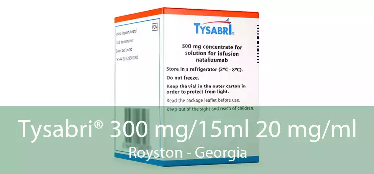 Tysabri® 300 mg/15ml 20 mg/ml Royston - Georgia