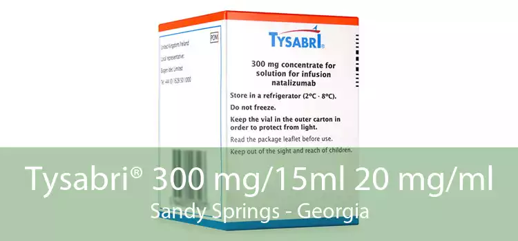Tysabri® 300 mg/15ml 20 mg/ml Sandy Springs - Georgia