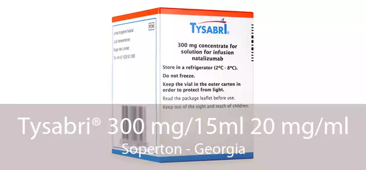 Tysabri® 300 mg/15ml 20 mg/ml Soperton - Georgia