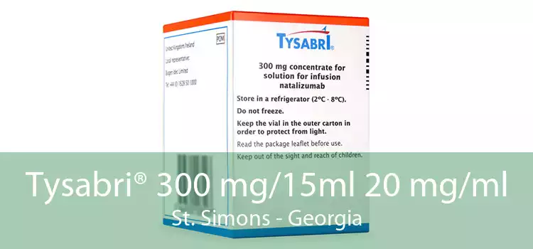 Tysabri® 300 mg/15ml 20 mg/ml St. Simons - Georgia