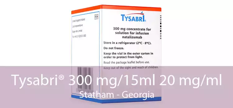 Tysabri® 300 mg/15ml 20 mg/ml Statham - Georgia