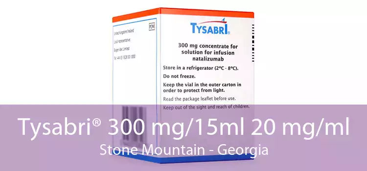 Tysabri® 300 mg/15ml 20 mg/ml Stone Mountain - Georgia