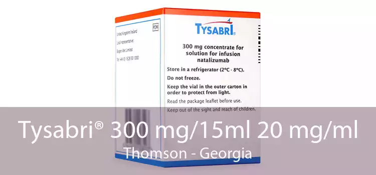 Tysabri® 300 mg/15ml 20 mg/ml Thomson - Georgia