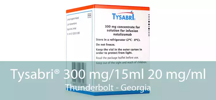 Tysabri® 300 mg/15ml 20 mg/ml Thunderbolt - Georgia