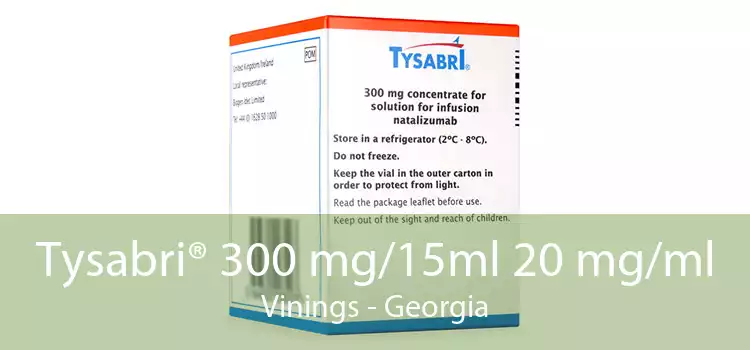Tysabri® 300 mg/15ml 20 mg/ml Vinings - Georgia