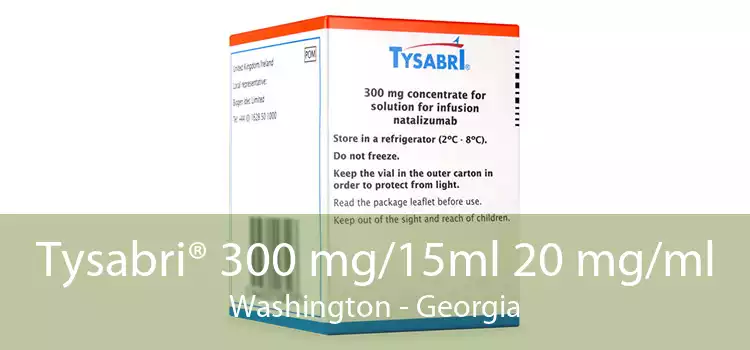 Tysabri® 300 mg/15ml 20 mg/ml Washington - Georgia