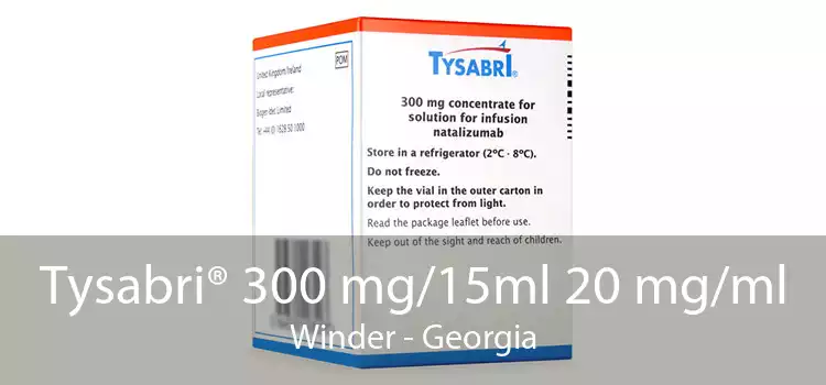 Tysabri® 300 mg/15ml 20 mg/ml Winder - Georgia