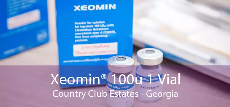 Xeomin® 100u 1 Vial Country Club Estates - Georgia