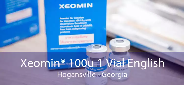 Xeomin® 100u 1 Vial English Hogansville - Georgia