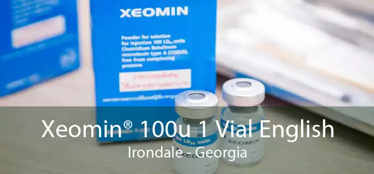 Xeomin® 100u 1 Vial English Irondale - Georgia