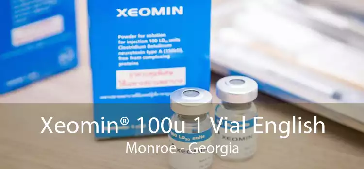 Xeomin® 100u 1 Vial English Monroe - Georgia