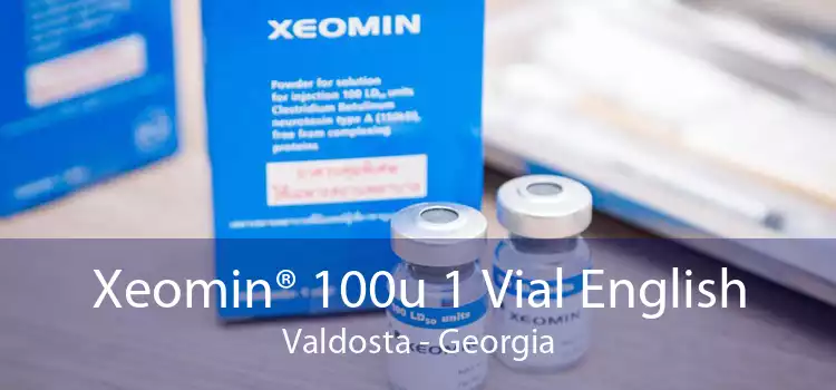 Xeomin® 100u 1 Vial English Valdosta - Georgia