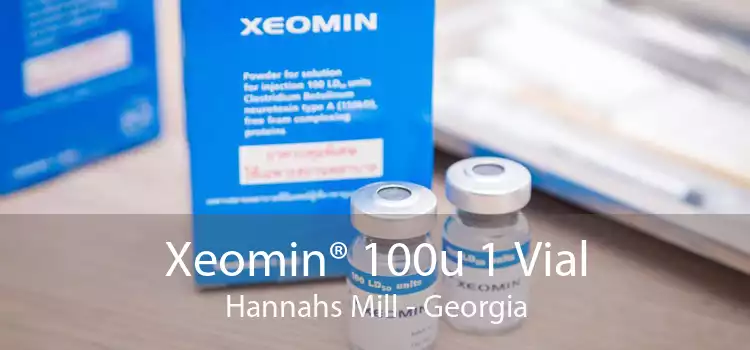 Xeomin® 100u 1 Vial Hannahs Mill - Georgia